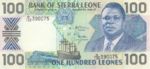 Sierra Leone, 100 Leone, P-0018c