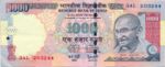 India, 1,000 Rupee, P-0100a