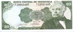 Venezuela, 20 Bolivar, P-0063b v2