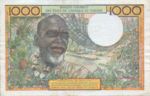 West African States, 1,000 Franc, P-0103Ak