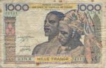 West African States, 1,000 Franc, P-0103Am