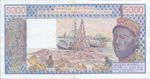 West African States, 5,000 Franc, P-0108Ag