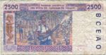 West African States, 2,500 Franc, P-0112Ac
