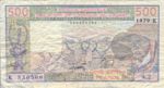 West African States, 500 Franc, P-0705Ka