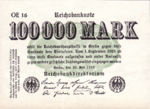 Germany, 100,000 Mark, P-0091b