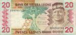 Sierra Leone, 20 Leone, P-0014a