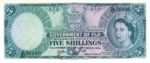 Fiji Islands, 5 Shilling, P-0051d