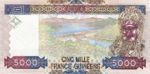 Guinea, 5,000 Franc, P-0044