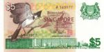 Singapore, 5 Dollar, P-0010