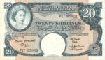 East Africa, 20 Shilling, P-0043a