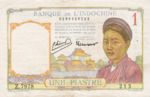 French Indochina, 1 Piastre, P-0054d