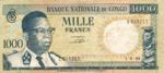 Congo Democratic Republic, 1,000 Franc, P-0008a