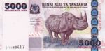 Tanzania, 5,000 Shilling, P-0038