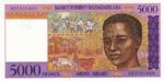 Madagascar, 1,000/5000 Ariary/Franc, P-0078a