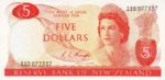 New Zealand, 5 Dollar, P-0165c