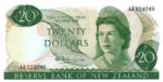 New Zealand, 20 Dollar, P-0167a