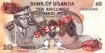 Uganda, 10 Shilling, P-0006s
