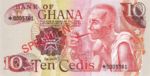 Ghana, 10 Cedi, CS-0001