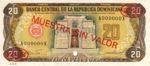 Dominican Republic, 20 Peso Oro, P-0120s2