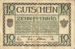 Germany, 10 Pfennig, R26.3a