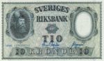 Sweden, 10 Krone, P-0043b
