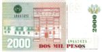 Colombia, 2,000 Peso, P-0445a