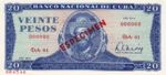 Cuba, 20 Peso, CS-0012