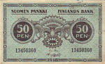 Finland, 50 Penniä, P-0034