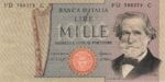 Italy, 1,000 Lira, P-0101f