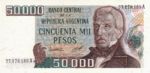 Argentina, 50,000 Peso, P-0307