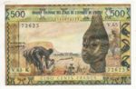 West African States, 500 Franc, P-0702Km