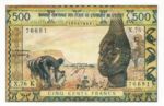 West African States, 500 Franc, P-0702Kn