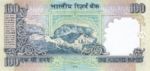 India, 100 Rupee, P-0098d Letter A