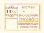 Austria, 10 Heller, FS 196IIk