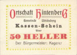 Austria, 50 Heller, FS 1091XIG