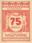 Austria, 75 Heller, FS 357IIb