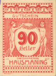 Austria, 90 Heller, FS 357IIb