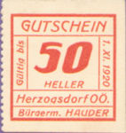 Austria, 50 Heller, FS 373IIIc