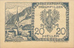 Austria, 20 Heller, FS 382a