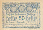 Austria, 50 Heller, FS 1f