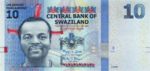 Swaziland, 10 Lilangeni, P-0036a