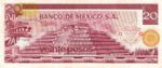 Mexico, 20 Peso, P-0064c Sign.3