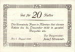 Austria, 20 Heller, FS 67c
