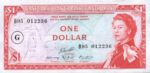 East Caribbean States, 1 Dollar, P-0013j