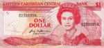 East Caribbean States, 1 Dollar, P-0021k