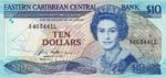 East Caribbean States, 10 Dollar, P-0023l1