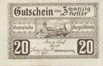 Austria, 20 Heller, FS 116d