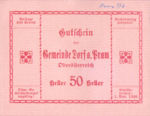 Austria, 50 Heller, FS 129IId
