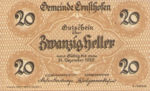 Austria, 20 Heller, FS 184a