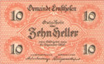 Austria, 10 Heller, FS 184b